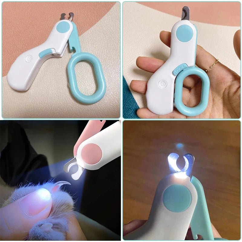 Cortauñas con Luz LED