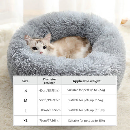 Cama Acogedora con Manta Incorporada